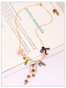 Hand Painted Enamel Glazed Cute Panda Inlaid Gem 925 Silver Needle Earrings