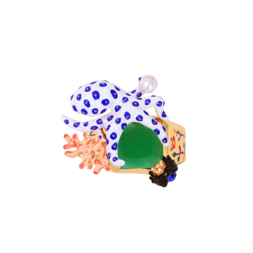 Little Man Apple Deer Key Pendant Jewelry Enamel Bracelet