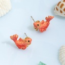 Monkey Enamel Earrings Jewelry Stud Earrings