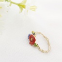 Parrot Asymmetry Enamel Earrings Jewelry Stud Earrings