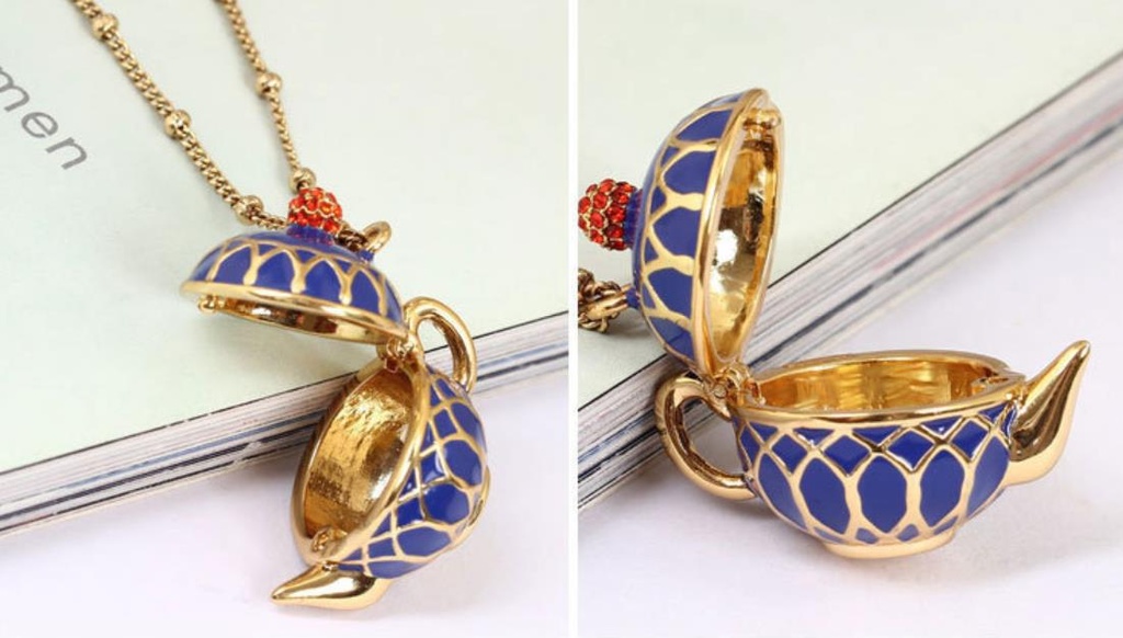Peony Two-tone Flower Hollowed Out Jewelry Enamel Bracelet