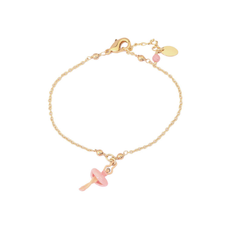 Plant Series Colored Daisy Flower Necklace Green Leaf Set Sapphire Clavicle Chain