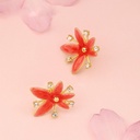 Butterfly Pendant Enamel Glaze Tassel Chain Necklace