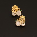 Round Face Suitable Earrings Fairy thin Mori students super fairy earrings female niche