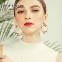 Small Pelican Zircon Gold Plated Jewelry Enamel Bracelet