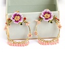 Small Swallow Crystal Jewelry Gold Plated Jewelry Enamel Bracelet
