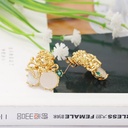 Ballet Girl Shoes Further Gold Plated Jewelry Enamel Bracelet