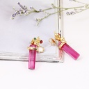 Unicorn Zircon Enamel Earrings Jewelry Stud Earrings