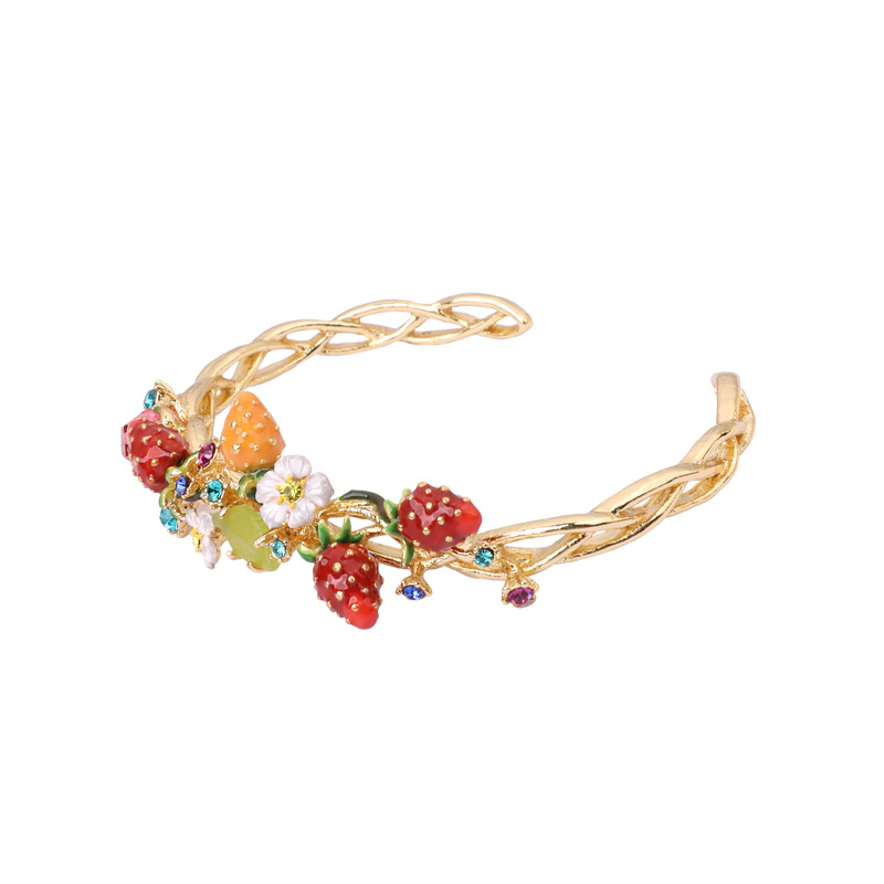 Enamel Glazed Starry Sky Cute Cat Inlaid Zircon 925 Silver Clavicle Chain Necklace