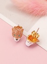 Yellow Chick Inside Easter Eggs Enamel Pendant