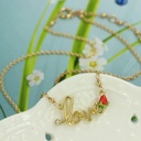 Zodiac Inside Easter Egg Enamel Pendant
