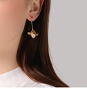 Enamel Glaze Snow White Deer Cartoon Character Pendant Necklace