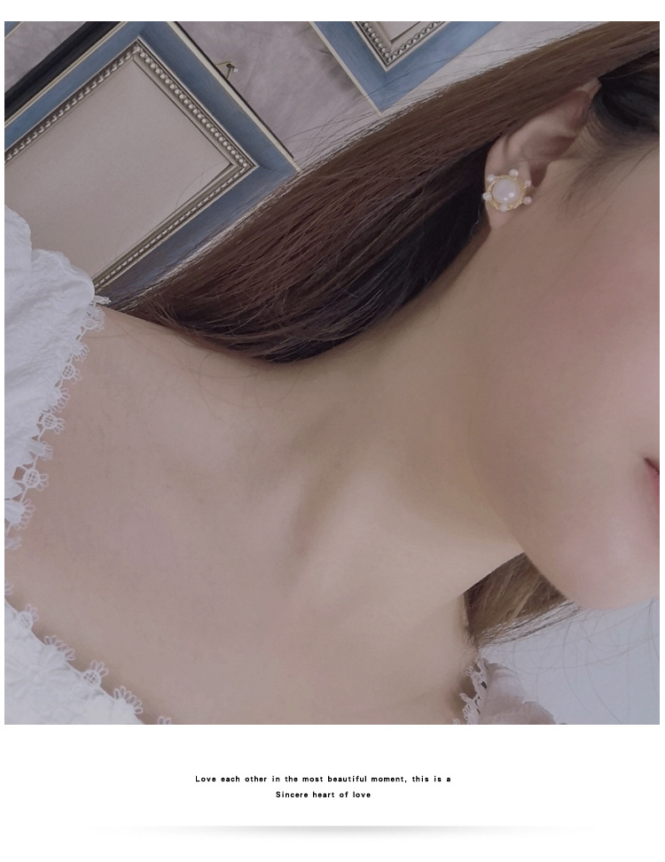 Small Kangaroo Tassel Enamel Earrings Jewelry Stud Earrings