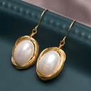 Ginkgo Leaf Long Tassel Enamel Earrings