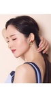 Prince and Swan Ballerinas Enamel Necklace