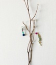 Handmade MagpieTree Branch Asymmetrical Hook Earrings
