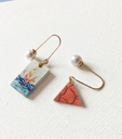 Cute Red Pig Enamel Thin Bracelet