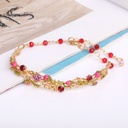 Butterfly Tassel Enamel Earrings