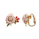 Butterfly Tassel Enamel Earrings