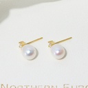 Flower And Crystal Enamel Hook Earrings