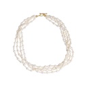 Freshwater Pearl Layering Choker T Bar Necklace Jewelry