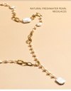 Baroque Natural Freshwater Pearl Retro Necklace