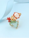 Cute Fish Enamel Earrings Jewelry Stud Earrings