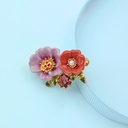 Heart And Crystal Gold Plated Clavicle Necklace
