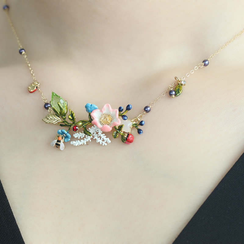 Fairy With Butterfly Wing Enamel Hook Earrings
