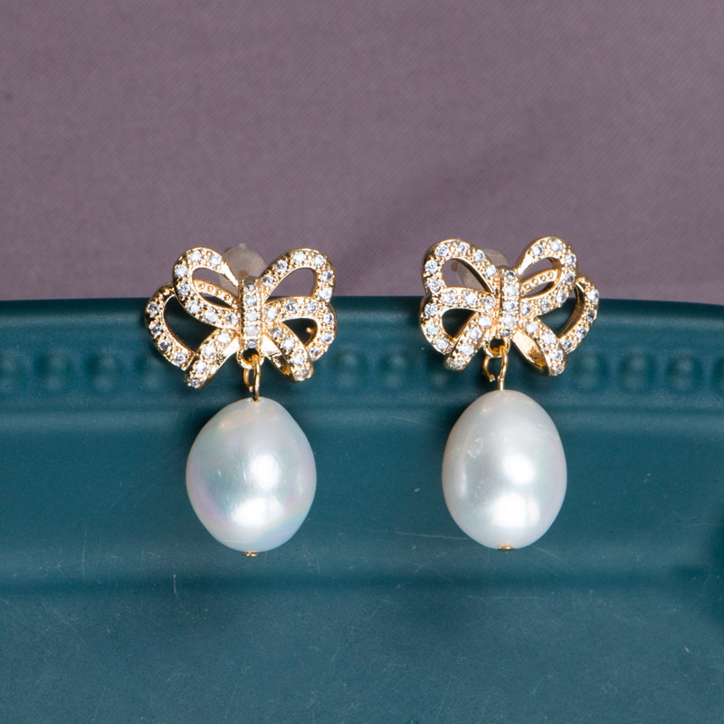 Rabbit Bunny Balloon Asymmetrical Enamel Earrings