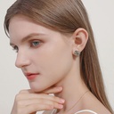Freshwater Pearl Jewelry Bridesmaids Wedding Stud Earrings