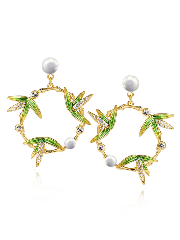 Baroque Pearl Hook Earrings 14K Gold Filled Bridesmaid Wedding