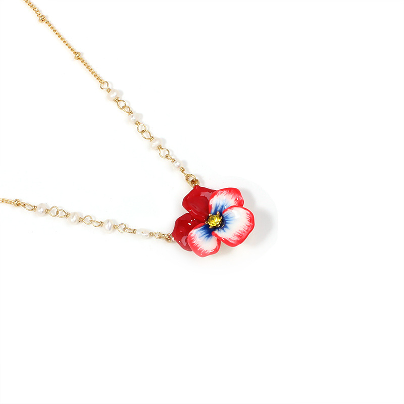 Paris Lover Propose Enamel Earrings