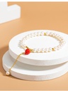 Freshwater Pearl Cute Puppy Cat Paw Necklace