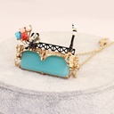 Eiffel Tower Balloon Girls Alloy Enamel Necklace