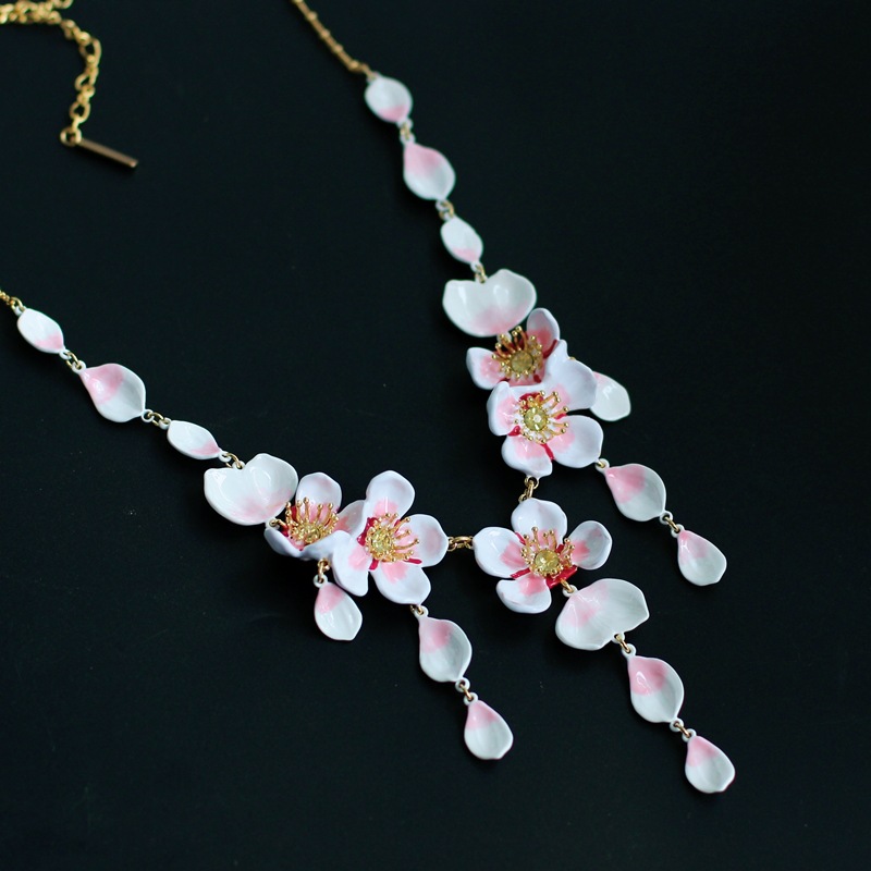 Cute Panda With Bamboo And Crystal Enamel Earrings