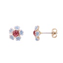 Eiffel Tower Balloon Girls Alloy Enamel Necklace