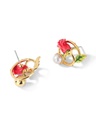 Enamel Fruit And Freshwater Pearl Bracelet