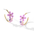 Zebra Enamel Adjustable Ring Sets