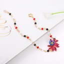 Enamel Flower Beads Jewelry Enamel Bracelet