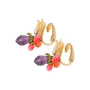 Enamel Animal Ring For Women Parrot Set Jewel Hatch Can Adjust Cooper Prong Stone Ring Mixed Batch Maple Leaves