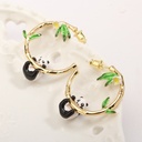 White Cherry Blossom Flower Petals Enamel Thin Bracelet