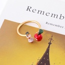 Enamel Flower 925 Silver Needle Earrings Jewelry Stud Clip Earrings