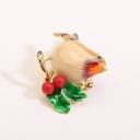 Zircon Rabbit With Enameled Pink Bow Enchanted Encounter Brooch250