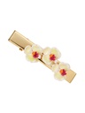 Freshwater Natural Pearl Gold Plated Stud Earrings Jewelry Gift
