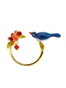 Beauty Girl Hat And Crystal Asymmetrical Enamel Dangle Earrings Jewelry Gift