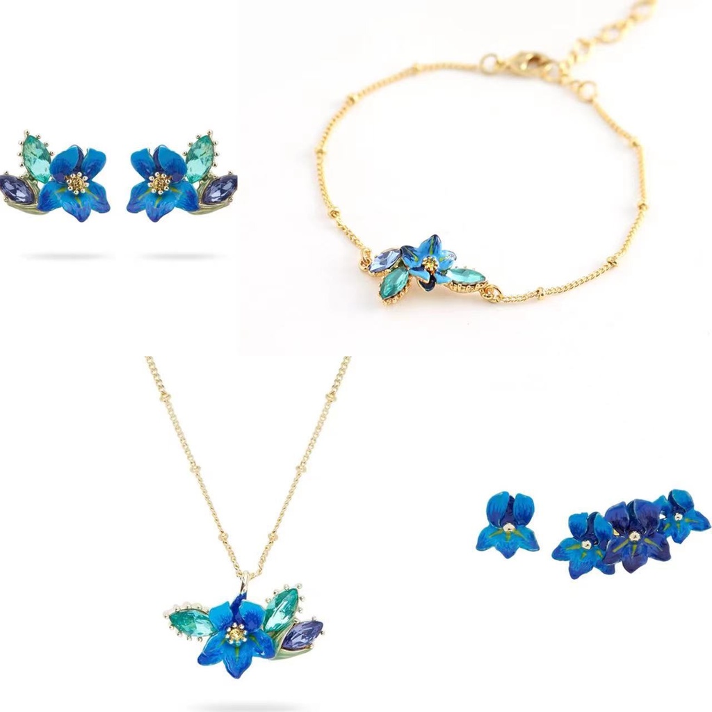 Colorful Butterfly Enamel Hoop Dangle Earrings Jewelry Gift