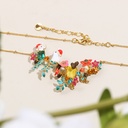 Koala On A Branch Enamel Pendant Necklace Jewelry Gift
