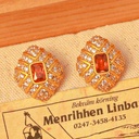 Ice Cream Enamel Stud Earrings S925 Sterling Silver Jewelry Christmas Gift Good Quality