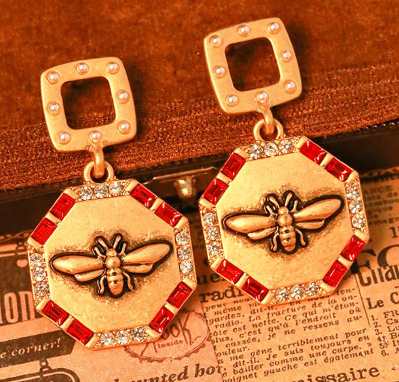 3pcs/set Christmas New Year Jewelry Gift Enamel Stud Earrings S925 Silver
